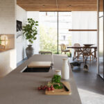 Caesarstone ICON 4004 Raw Concrete Kitchen