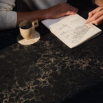 Caesarstone 5100 Vanilla Noir Kitchen